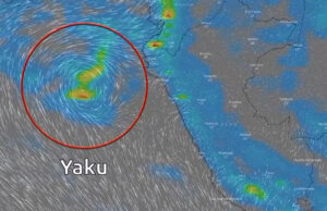 Estado de emergencia por ciclon Yaku