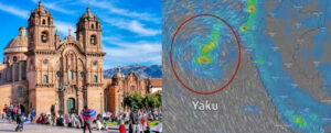 Ciclón “Yaku” no representan un peligro para Cusco