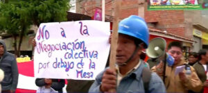 Obreros no agremiados a la CGTP denuncian discriminación para acceder a bolsa de trabajo del Gobierno Regional del Cusco