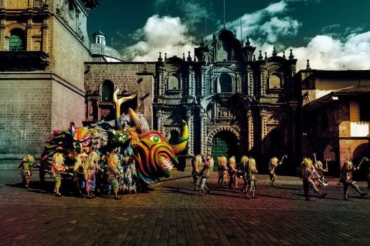 Recreación de fiesta del Inti Raymi según la productora