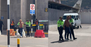 Extranjero orate intento desnudarse en aeropuerto de Cusco