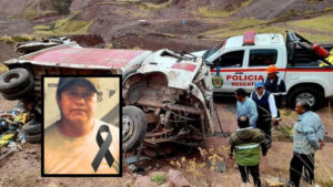 Muere chofer de compactador de basura de la Municipalidad del Cusco que se desbarrancó en Haquira