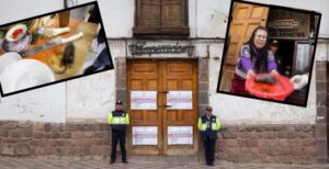 Por insalubre: clausuran restaurante en centro de Cusco y denuncian penalmente al propietario