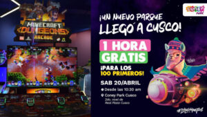 100 primeras personas jugarán gratis en el nuevo Coney Park de Cusco por inauguración