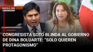 Pasó en el Perú | Junín: Congresista Soto blinda al gobierno: “Los que promueven vacancia de Boluarte solo quieren protagonismo”