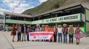 Las Bambas invierte más de S/ 1,4 millones para mejorar institución educativa en Huascabamba