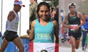 Atletas peruanos destacan en maratón Lima 42K