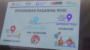 UNSAAC: Vicerrectorado de Investigación lanza Incubadora de Negocios Paqarina Wasi