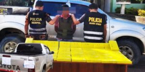 Capturan a cinco personas transportando cocaína en Quillabamba