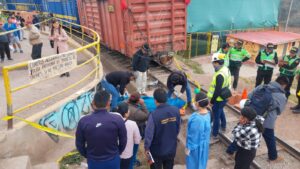 Mujer de 90 años fallece atropellada por tren en Cusco