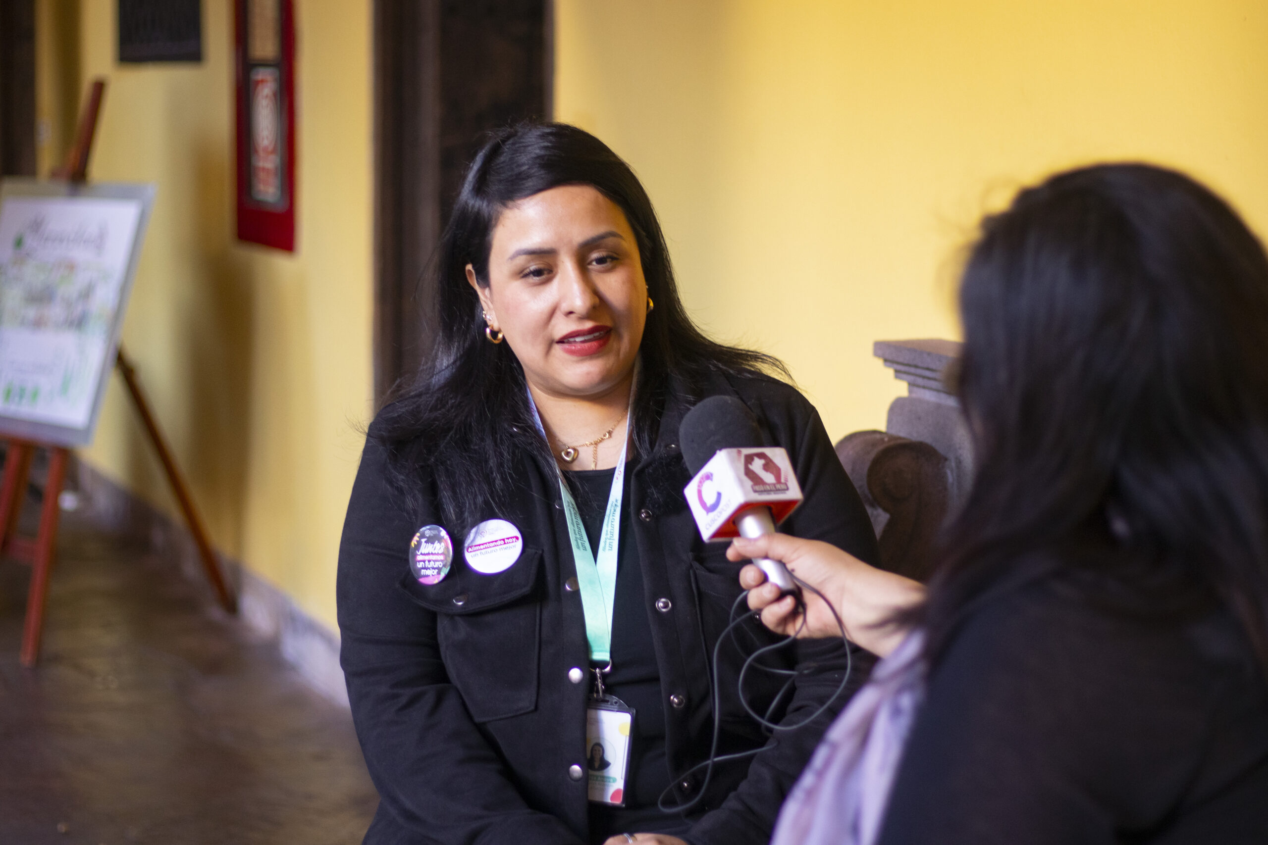 Milagros Anaya - Encargada de Alianzas del Banco de Alimentos del Perú.