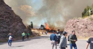 Cusco: Voraz incendio forestal arrasa más de 150 hectáreas en Ccorao