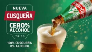 Cusqueña lanza la primera cerveza de trigo sin alcohol en el mercado peruano