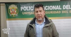 Exgobernador de Huancavelica con requisitoria fue hallado en Huancayo y trasladado por la fuerza a juzgado