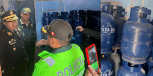 Hallan más de 100 balones de gas aparentemente robados en Cusco