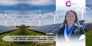 La transición energética y el mundo que cambia frente a nuestros ojos. Escribe: Maritza Pino García.