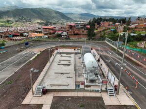 Gas natural en Cusco: Inauguran primera vivienda conectada y planta de regasificación en San Jerónimo