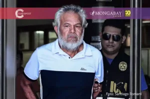 El empresario José Carlos Estrada Huayta detenido por la Policía Nacional de Perú. Foto: cortesía Santiago Romaní
