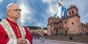 ¿Qué significa que el Papa León XIV rece el Ángelus frente a la Catedral de Cusco?